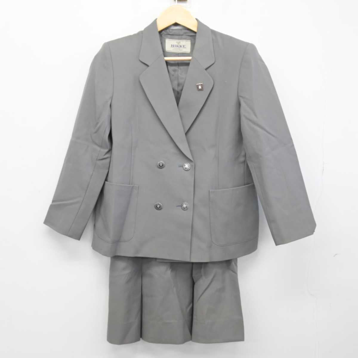 【中古】神奈川県 川和高等学校 女子制服 3点 (ブレザー・スカート) sf049236