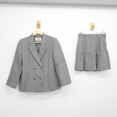 【中古】神奈川県 川和高等学校 女子制服 3点 (ブレザー・スカート) sf049236