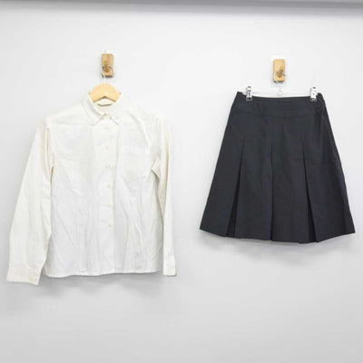 【中古】宮城県 仙台三桜高等学校 女子制服 2点 (シャツ・スカート) sf049247