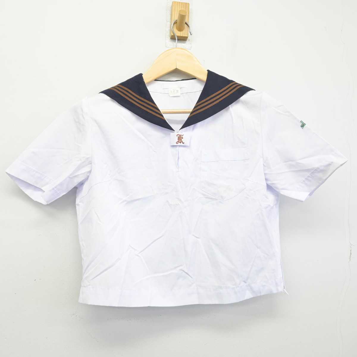 【中古】東京都 関東国際高等学校 女子制服 2点 (セーラー服・セーラー服) sf049254