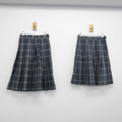 【中古】東京都 東京学芸大附属竹早中学校 女子制服 3点 (ブレザー・スカート・スカート) sf049257