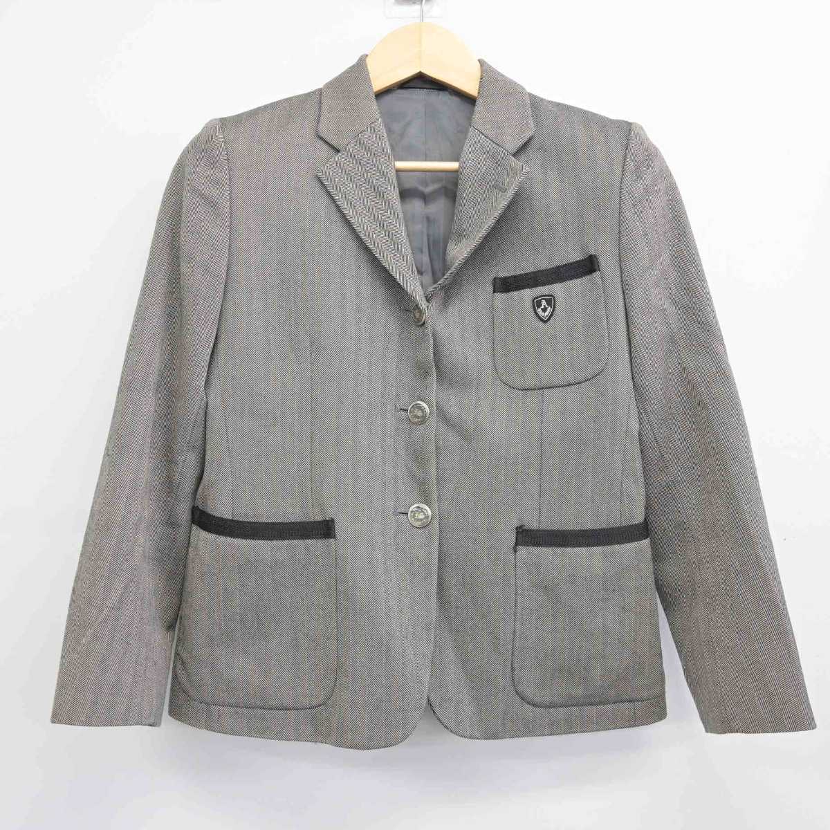 【中古】宮城県 泉松陵高等学校 女子制服 3点 (ブレザー・シャツ・スカート) sf049267