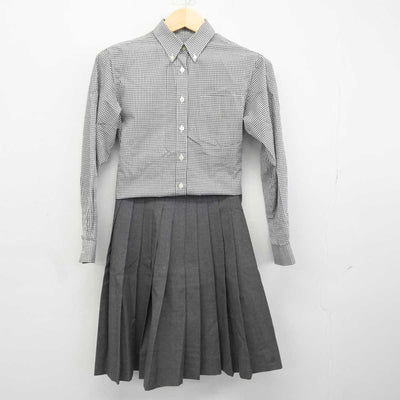 【中古】宮城県 泉松陵高等学校 女子制服 2点 (シャツ・スカート) sf049269