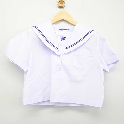 【中古】兵庫県 長坂中学校 女子制服 3点 (セーラー服) sf049279