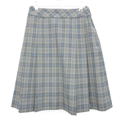 【中古】東京都 安田学園高等学校 女子制服 2点 (シャツ・スカート) sf049308