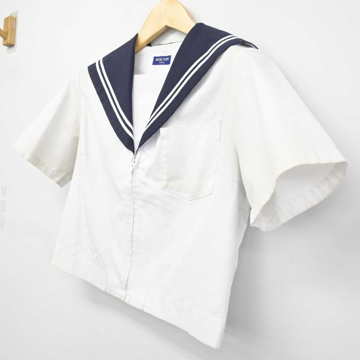 【中古】愛知県 岡崎南中学校 女子制服 1点 (セーラー服) sf049322