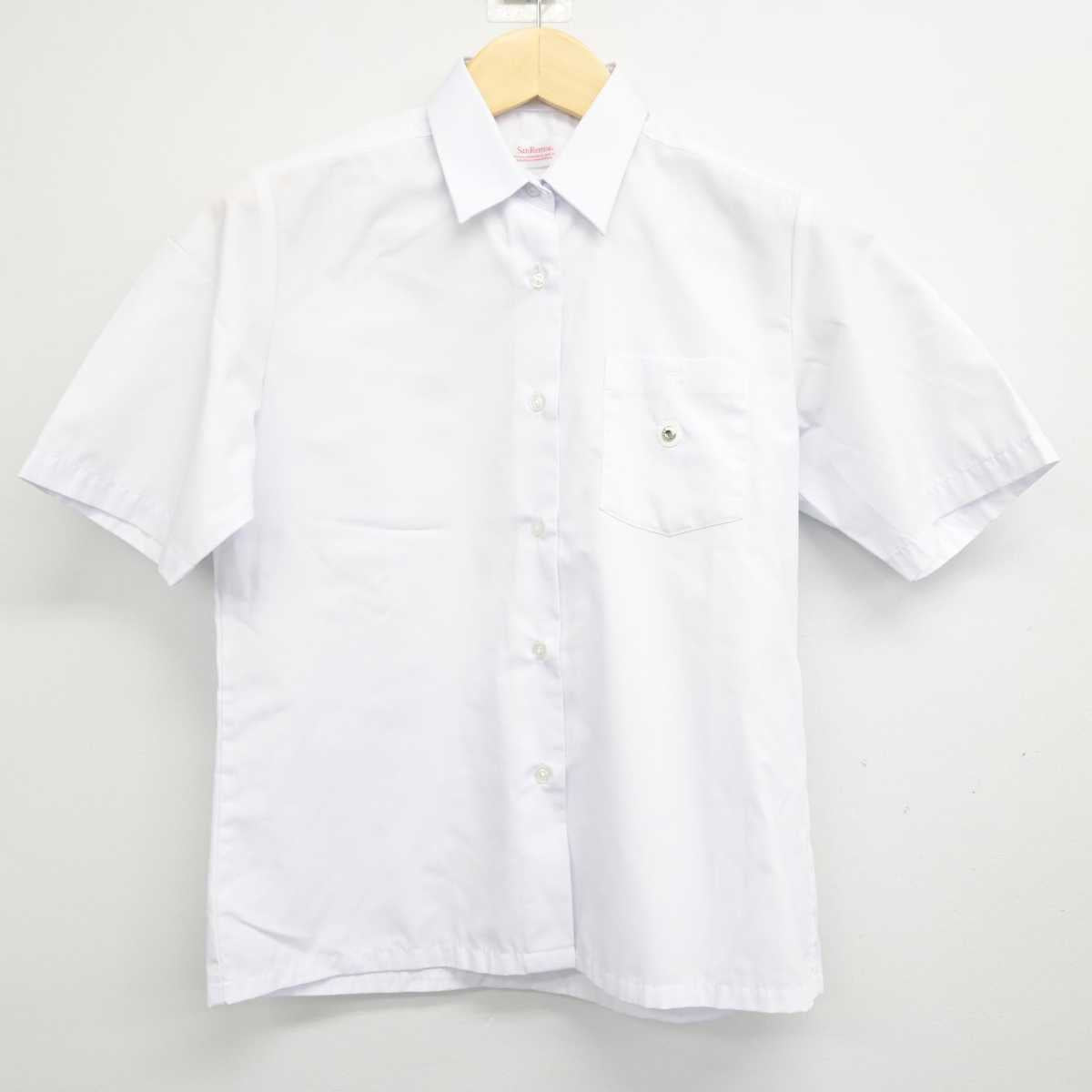 【中古】兵庫県 伊丹市立西中学校 女子制服 2点 (シャツ・スカート) sf049329