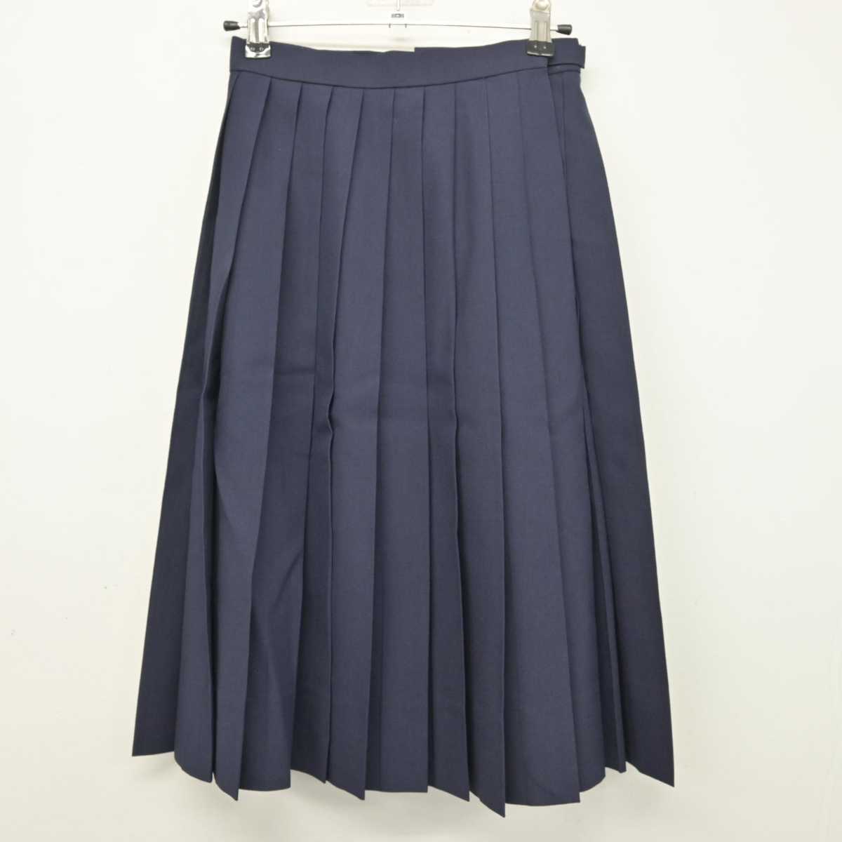 【中古】兵庫県 伊丹市立西中学校 女子制服 2点 (シャツ・スカート) sf049329