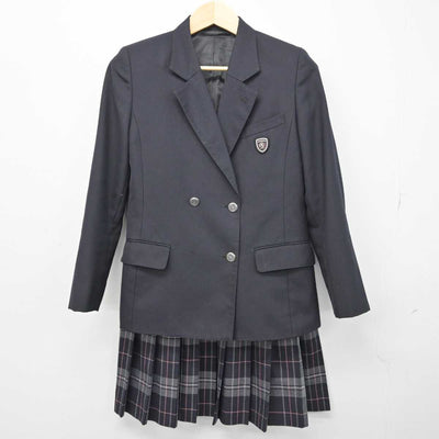 【中古】東京都 深沢中学校 女子制服 3点 (ブレザー・スカート) sf049346