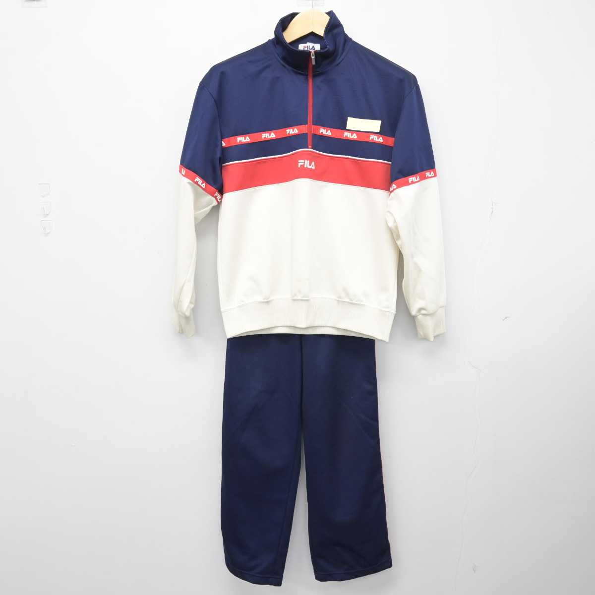 【中古】東京都 深沢中学校 女子制服 2点 (ジャージ 上・ジャージ 下) sf049348