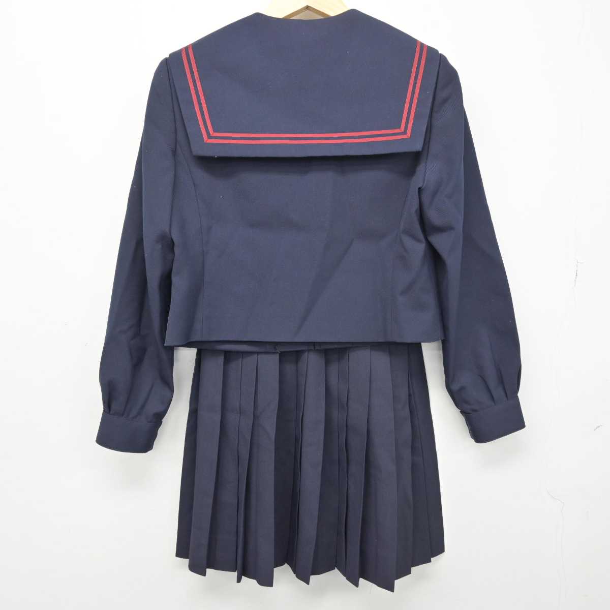 中古】岐阜県 緑陽中学校 女子制服 2点 (セーラー服・スカート) sf049357 | 中古制服通販パレイド