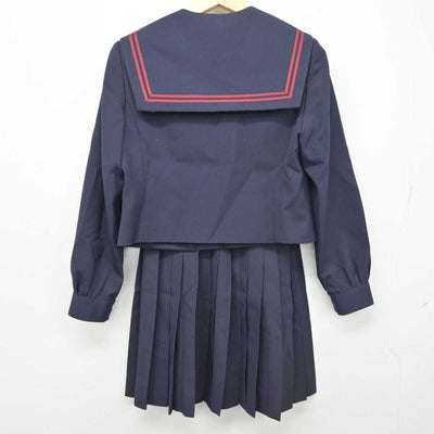 【中古】岐阜県 緑陽中学校 女子制服 2点 (セーラー服・スカート) sf049357