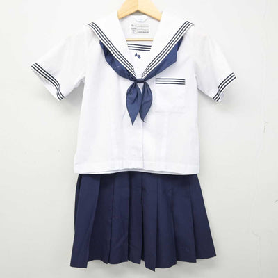 【中古】愛知県 安城学園高等学校 女子制服 4点 (セーラー服・スカート) sf049363