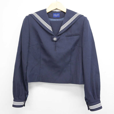 【中古】東京都 桜道中学校 女子制服 2点 (セーラー服・ジャンパースカート) sf049368