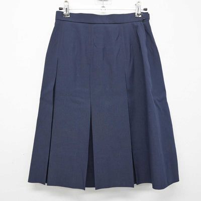 【中古】神奈川県 春日台中学校 女子制服 3点 (シャツ・ベスト・スカート) sf049406