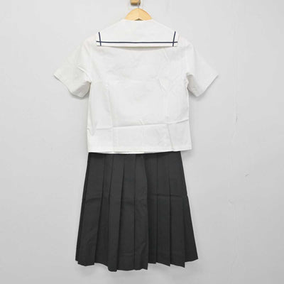 【中古】長崎県 海星中学校 女子制服 2点 (シャツ・スカート) sf049410