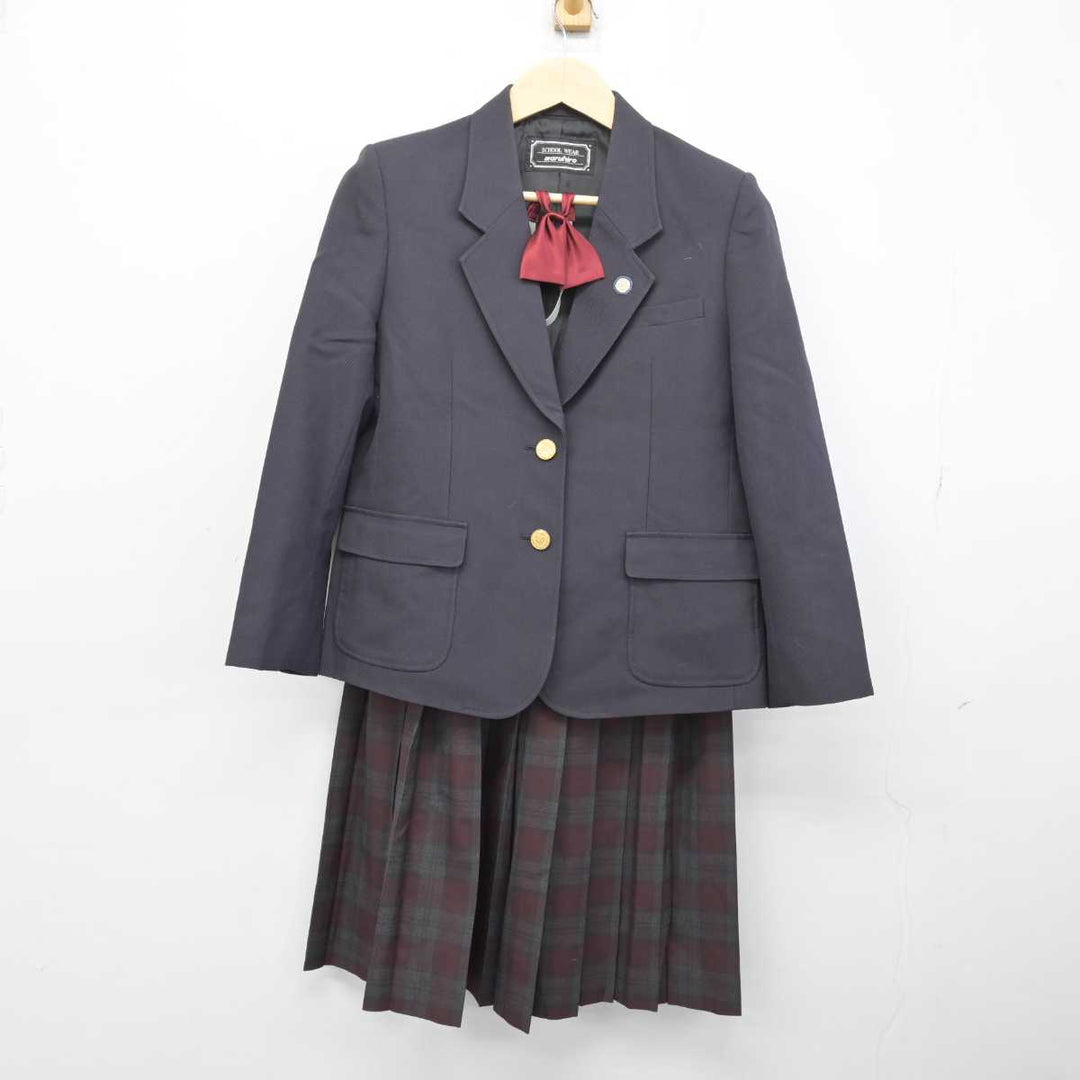 中古】埼玉県 志木第二中学校 女子制服 5点 (ブレザー・ニットベスト・スカート) sf049422 | 中古制服通販パレイド