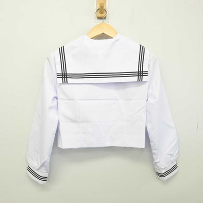 【中古】埼玉県 富士見台中学校 女子制服 3点 (セーラー服・スカート) sf049427