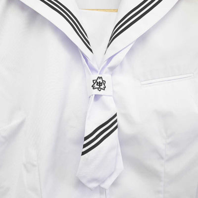 【中古】埼玉県 富士見台中学校 女子制服 3点 (セーラー服・スカート) sf049430