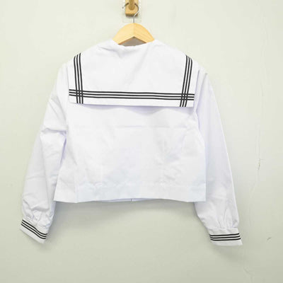 【中古】埼玉県 富士見台中学校 女子制服 4点 (セーラー服・スカート) sf049431