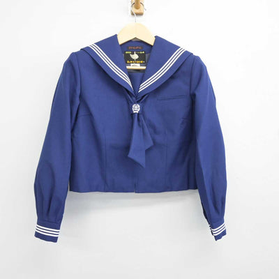 【中古】埼玉県 富士見市立西中学校 女子制服 3点 (セーラー服・セーラー服) sf049435