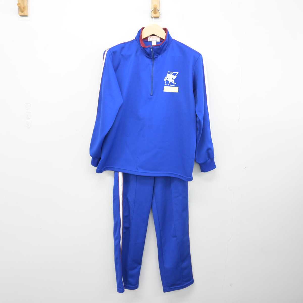 【中古】埼玉県 鴻巣高等学校 女子制服 2点 (ジャージ 上・ジャージ 下) sf049444