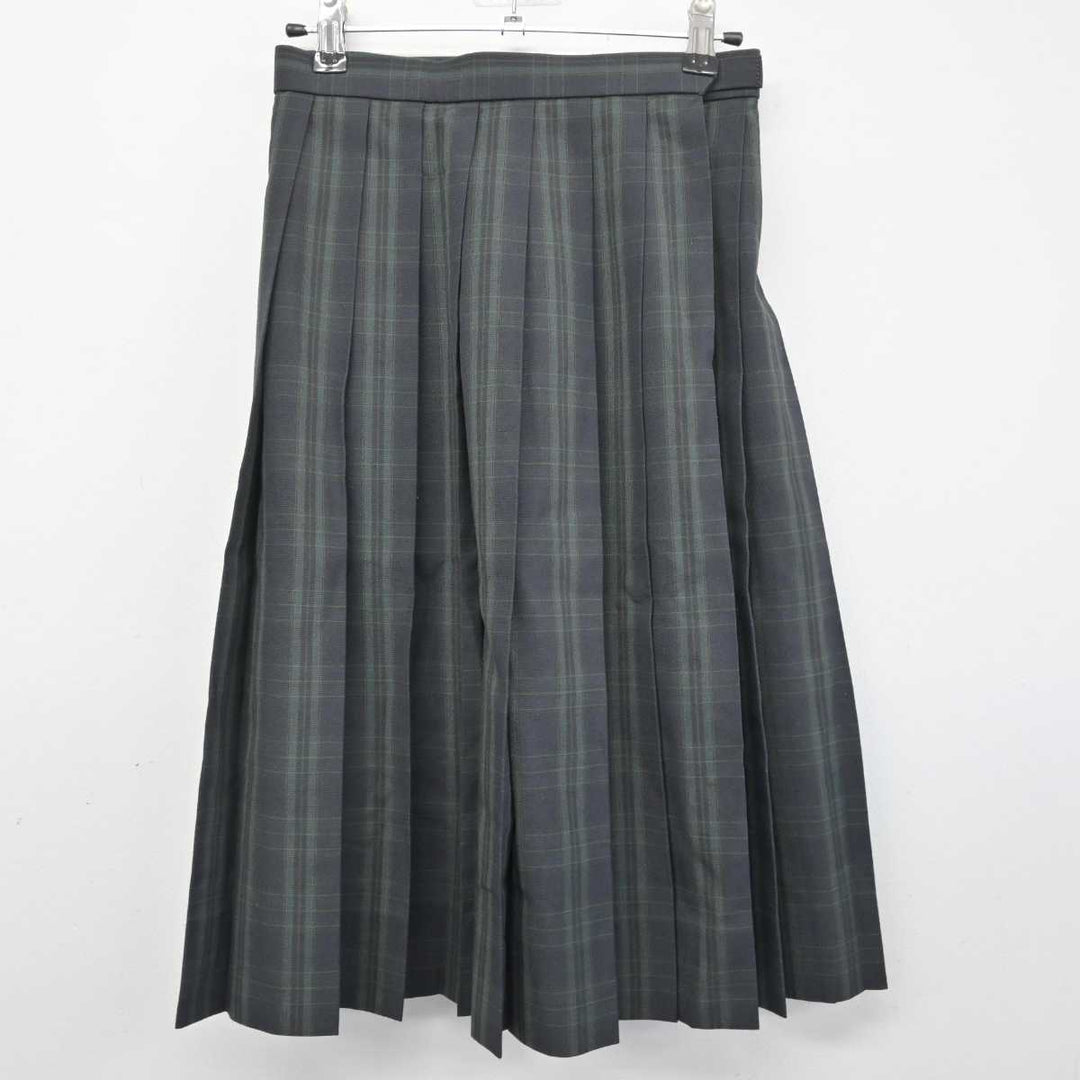 中古】宮城県 向陽台中学校 女子制服 2点 (シャツ・スカート 中古】宮城県 向陽台中学校 女子制服 2点 (シャツ・スカート