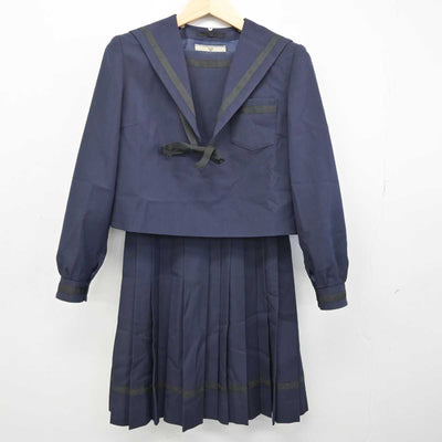 【中古】愛知県 明和高等学校 女子制服 3点 (セーラー服・スカート) sf049452