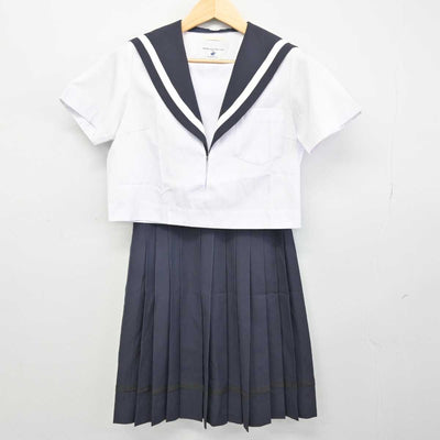 【中古】愛知県 明和高等学校 女子制服 3点 (セーラー服・スカート) sf049454