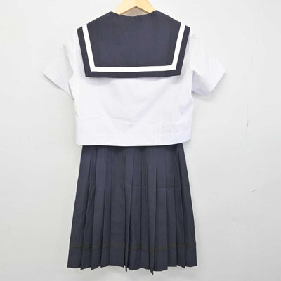 【中古】愛知県 明和高等学校 女子制服 3点 (セーラー服・スカート) sf049454