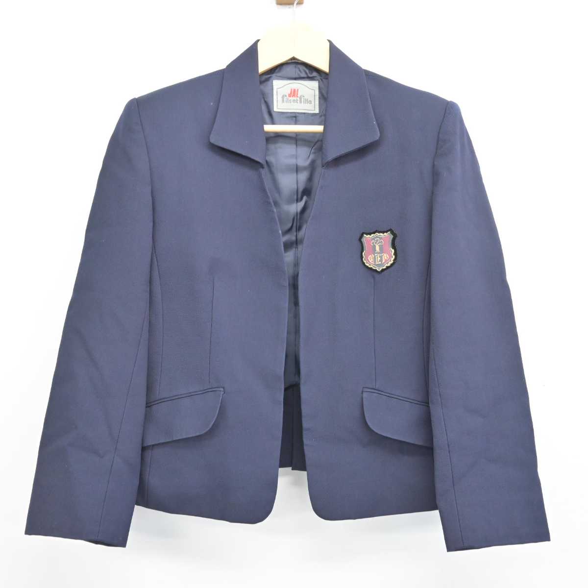 【中古】千葉県 千葉英和高等学校/旧制服 女子制服 3点 (ブレザー・シャツ) sf049462