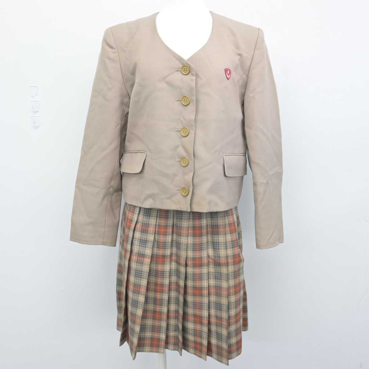 【中古】愛知県 名城大学附属高等学校 女子制服 2点 (ブレザー・スカート) sf049465