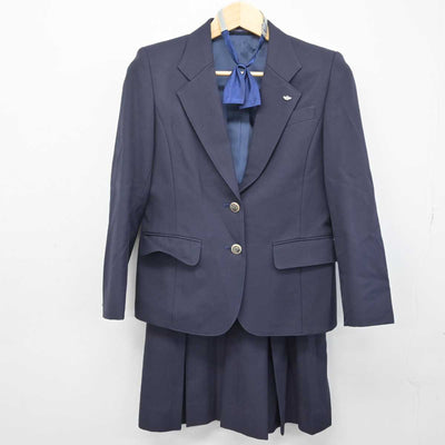 【中古】岡山県 岡山一宮高等学校 女子制服 4点 (ブレザー・スカート) sf049475