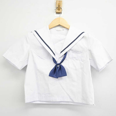 【中古】岡山県 岡山一宮高等学校 女子制服 3点 (セーラー服・スカート) sf049476