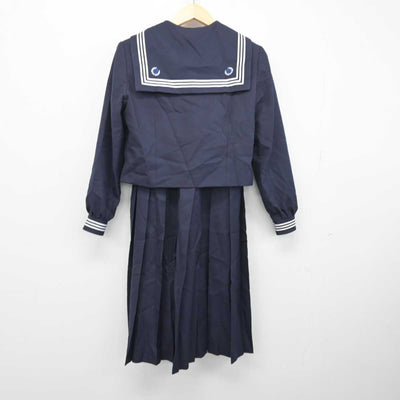 【中古】千葉県 和洋国府台女子高等学校 女子制服 3点 (セーラー服・スカート) sf049494