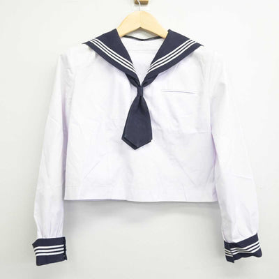 【中古】千葉県 和洋国府台女子高等学校 女子制服 3点 (セーラー服) sf049496