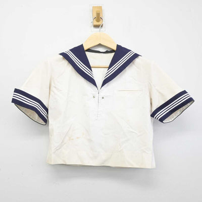 【中古】東京都 水元中学校 女子制服 2点 (セーラー服) sf049500