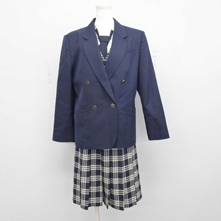 【中古】宮城県 聖和学園高等学校 女子制服 4点 (ブレザー・ベスト・スカート) sf049506 | 中古制服通販パレイド