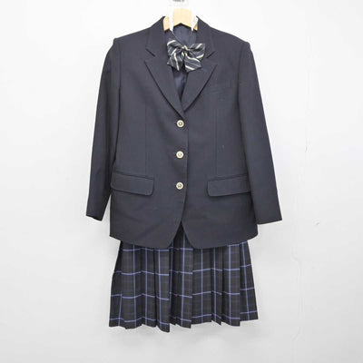 【中古】岡山県 備前緑陽高等学校 女子制服 4点 (ブレザー・スカート) sf049515