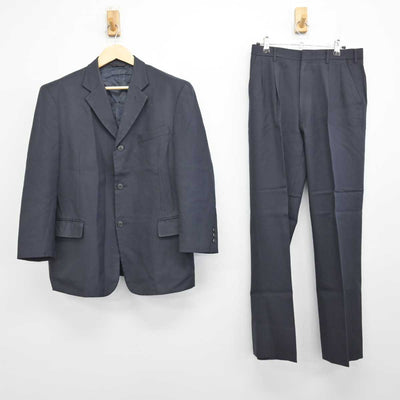 【中古】宮城県 聖ウルスラ学院英智高等学校 男子制服 2点 (ブレザー・ズボン) sf049516