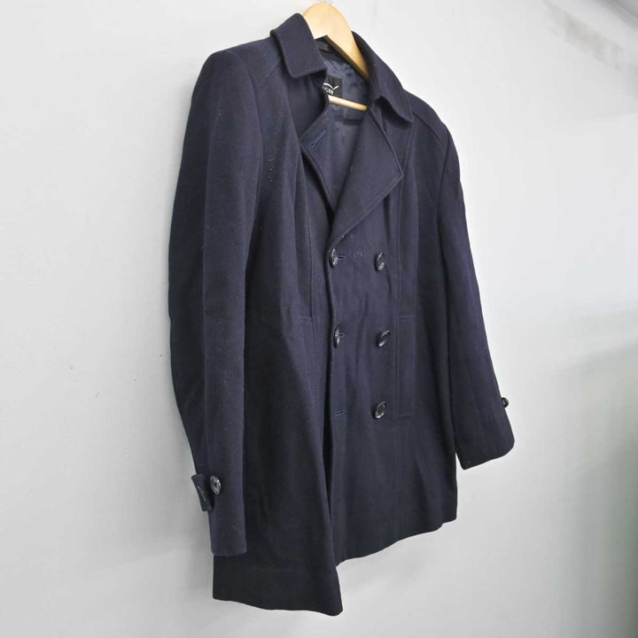 【中古】宮城県 聖ウルスラ学院英智高等学校 男子制服 1点 (コート) sf049518