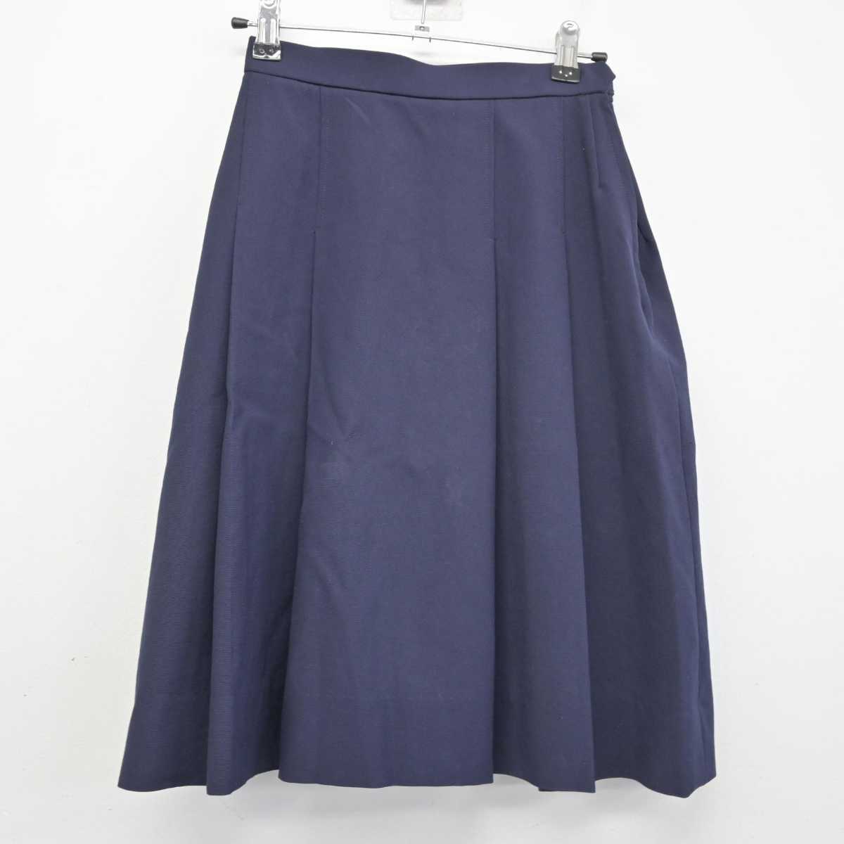 【中古】奈良県 桜井高等学校 女子制服 3点 (シャツ・スカート) sf049522