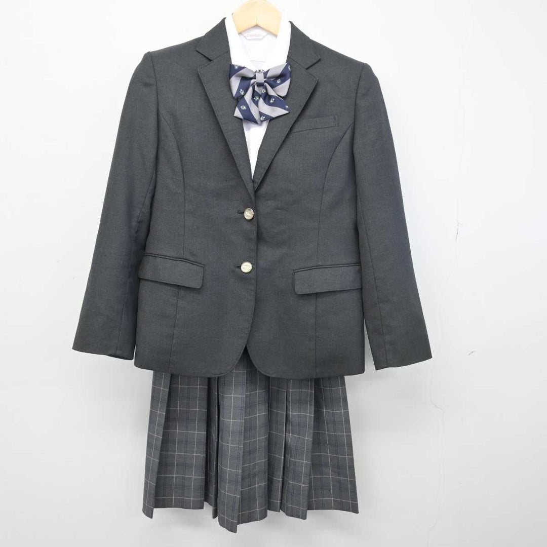 中古】福岡県 青豊高等学校 女子制服 4点 (ブレザー・シャツ 中古】福岡県 青豊高等学校 女子制服 4点 (ブレザー・シャツ