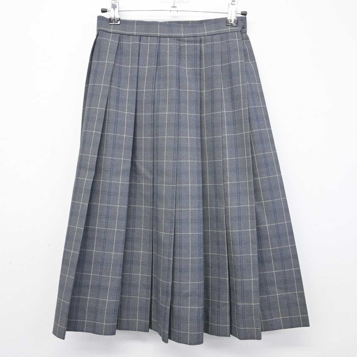 【中古】福岡県 青豊高等学校 女子制服 4点 (ブレザー・シャツ・スカート) sf049527