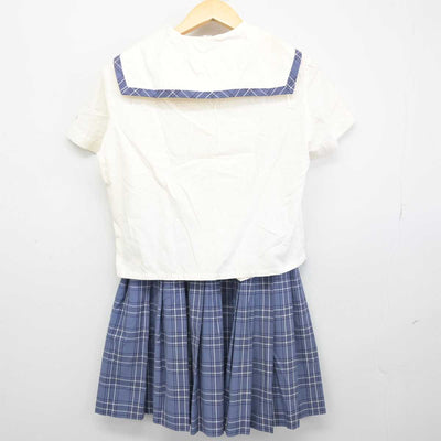 【中古】福岡県 西福岡高等学校 女子制服 2点 (セーラー服・スカート) sf049538