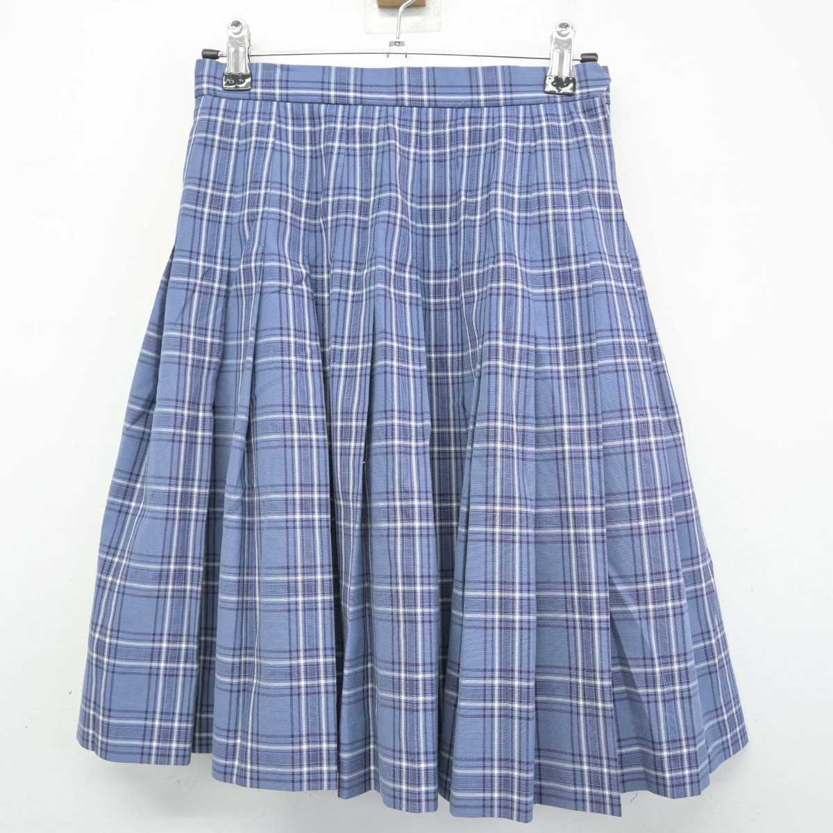 【中古】福岡県 西福岡高等学校 女子制服 2点 (セーラー服・スカート) sf049538