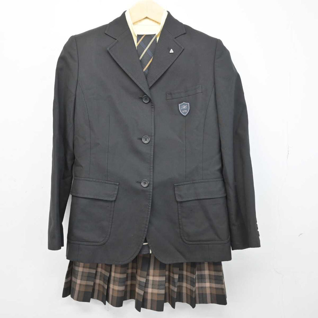 【中古】東京都 八王子学園八王子高等学校 女子制服 5点 (ブレザー・ニット・シャツ・スカート) sf049539 | 中古制服通販パレイド