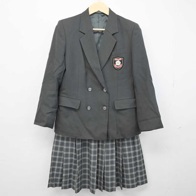 【中古】埼玉県 加須平成中学校 女子制服 3点 (ブレザー・ベスト・スカート) sf049543