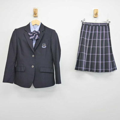 【中古】茨城県 霞ヶ浦高等学校 女子制服 4点 (ブレザー・シャツ・スカート) sf049567