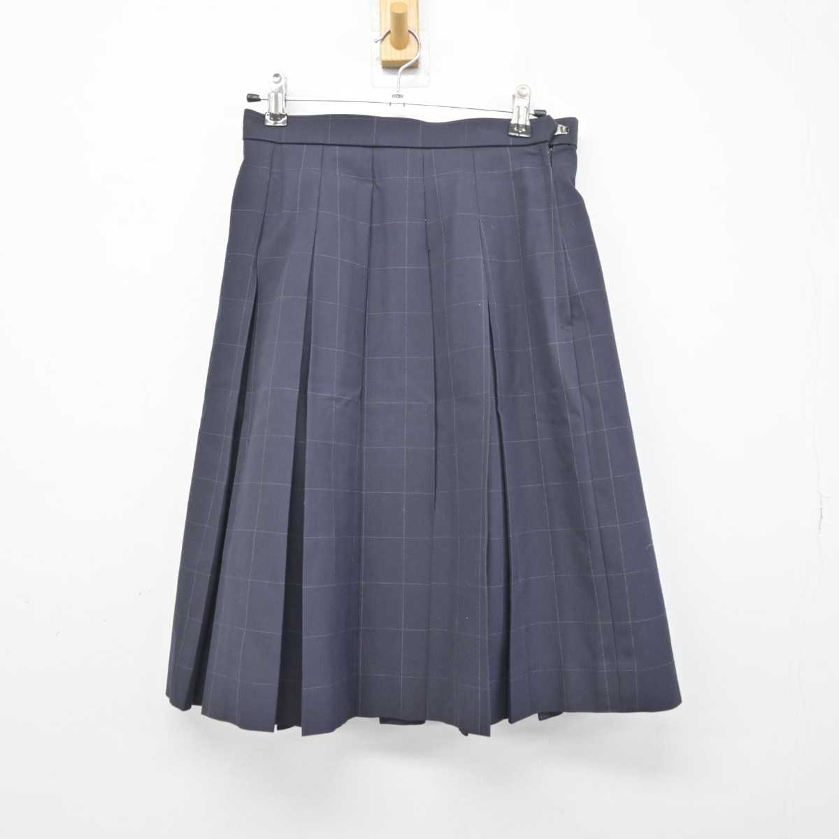 【中古】青森県 五所川原第一高等学校 女子制服 4点 (ブレザー・シャツ・スカート) sf049575